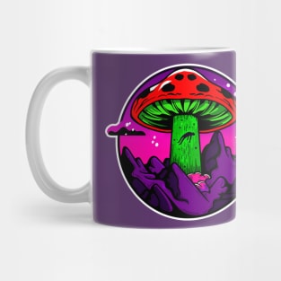 UFO Mushroom Mug